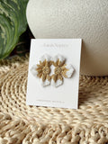 Aretes Mafer | Blanco