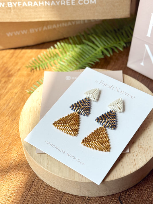Aretes Triangle | Miyuki