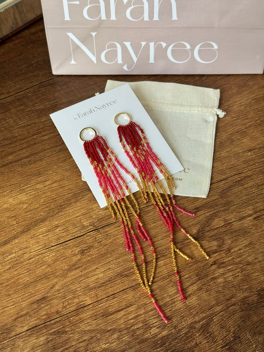 Aretes Ling XL - Vino