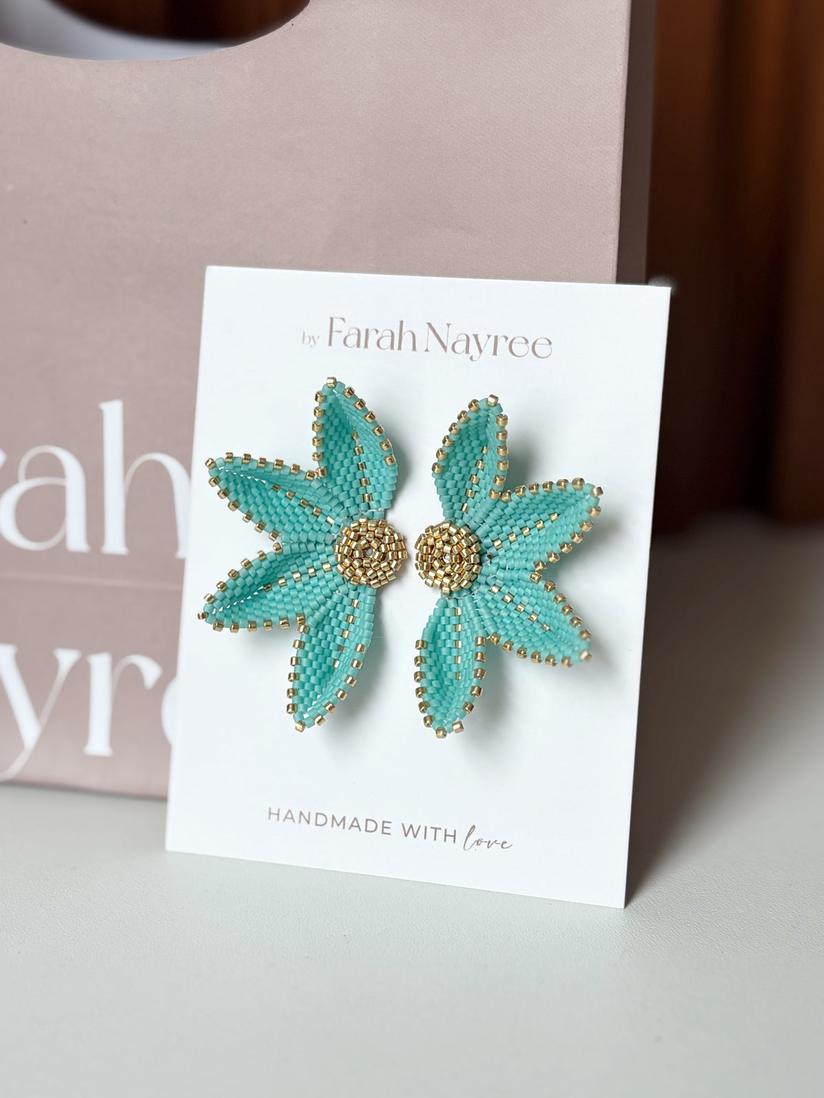 Aretes Rosalía - Aqua