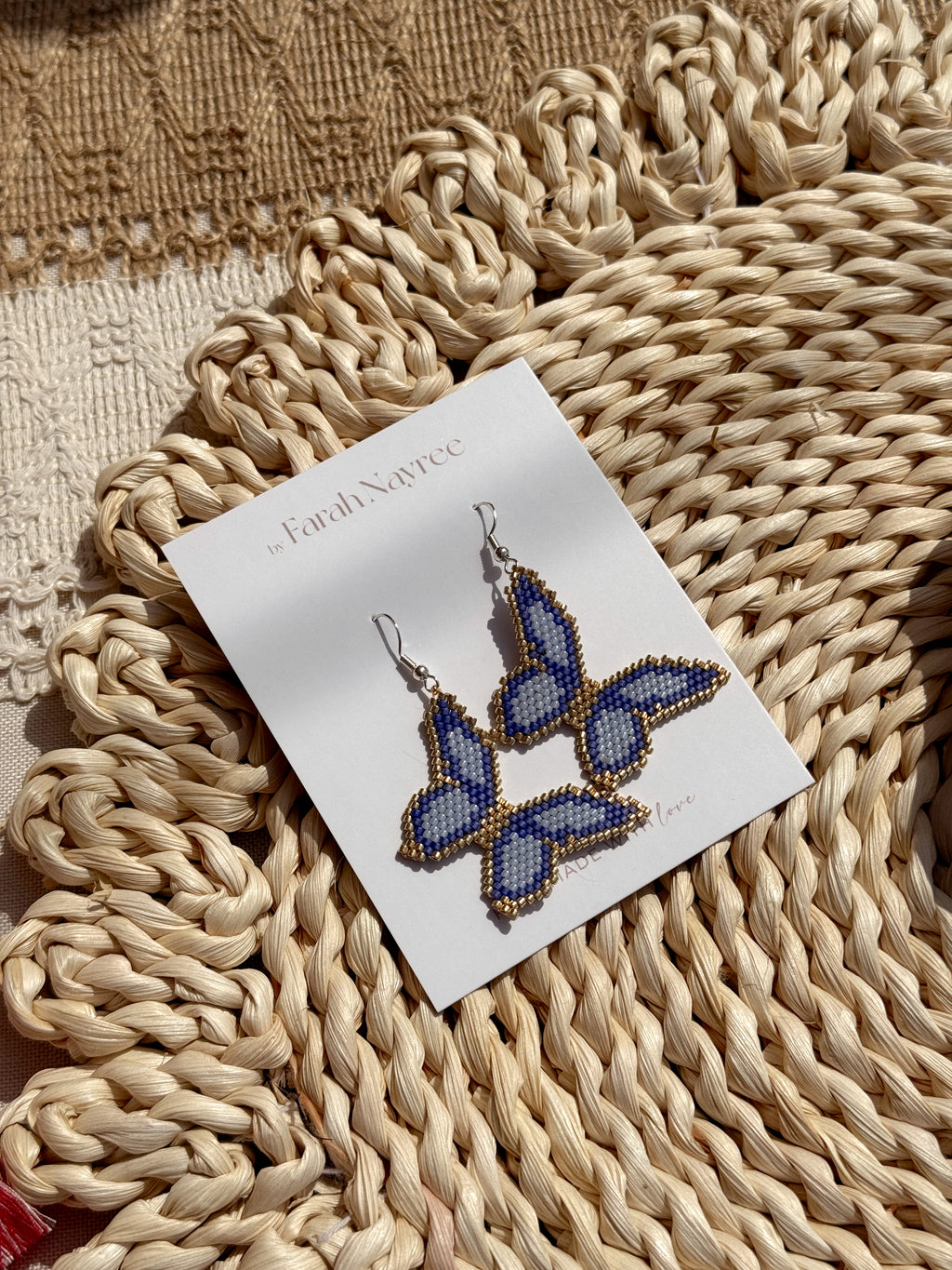 Aretes Tropical Butterfly -  Miyuki