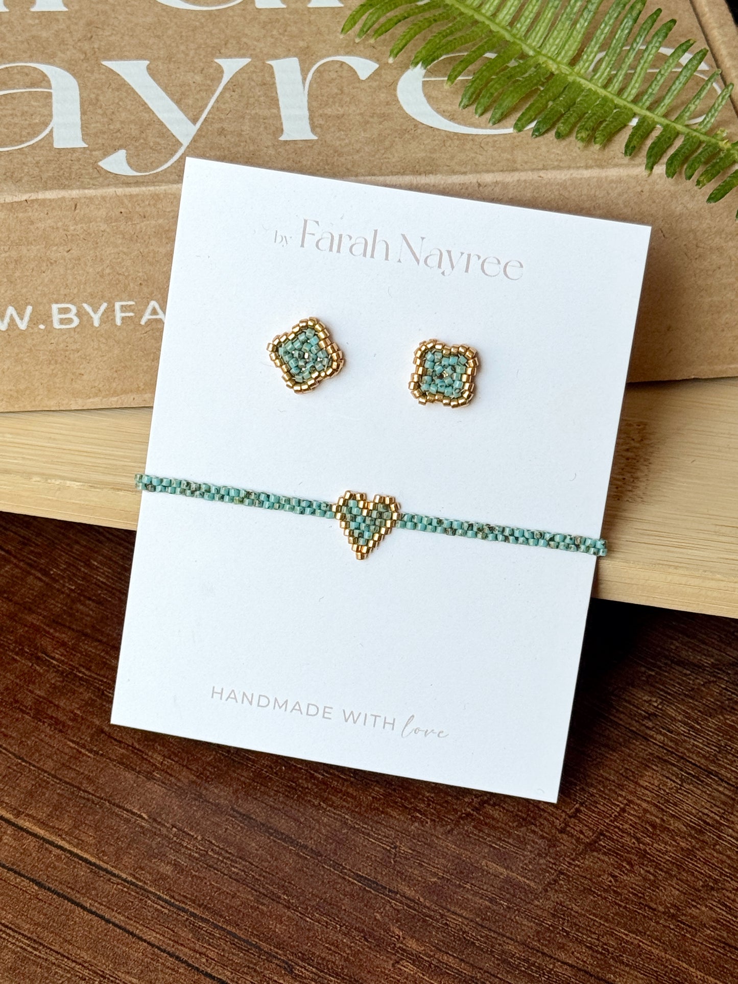 Dúo Aura - Verde Opal