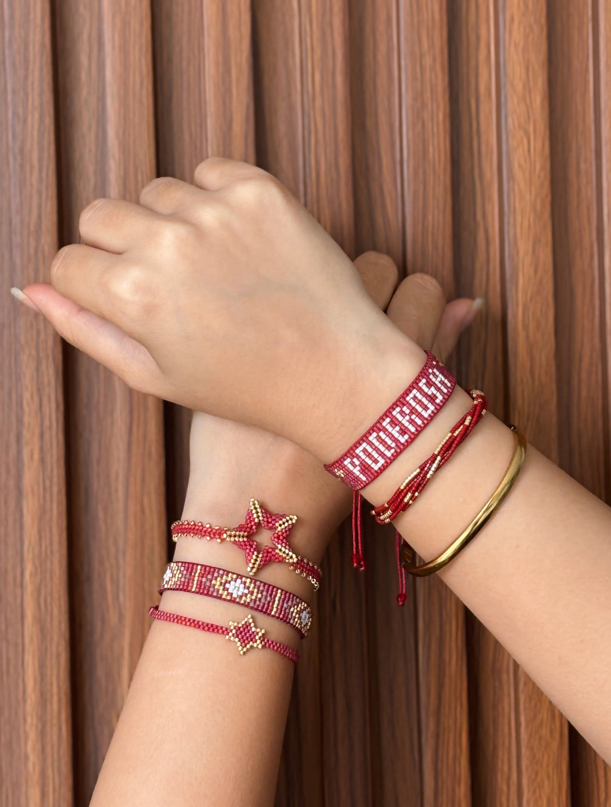 Pack Noé Rojo - Pulseras Miyuki