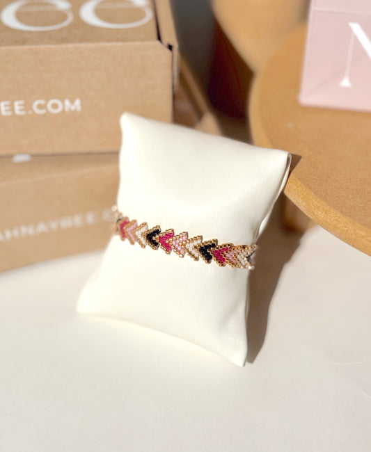 Pulsera Flechas Fucsia | Miyuki