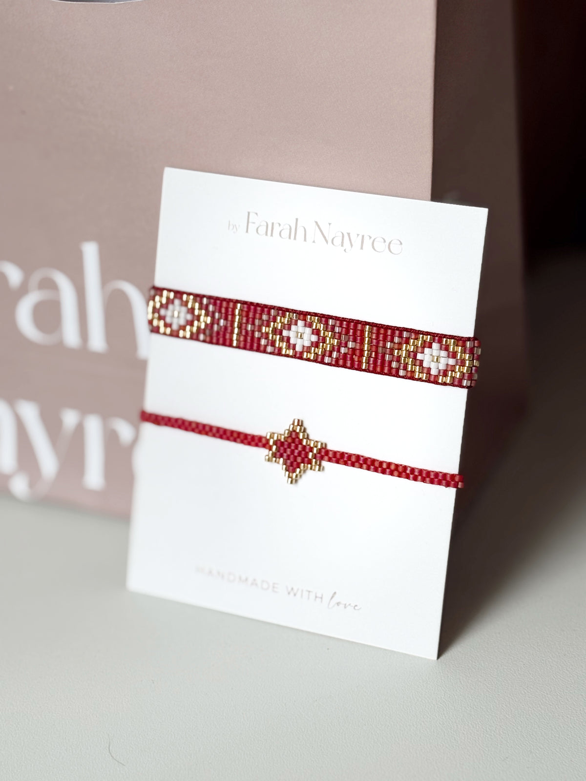 Pack Noé Rojo - Pulseras Miyuki