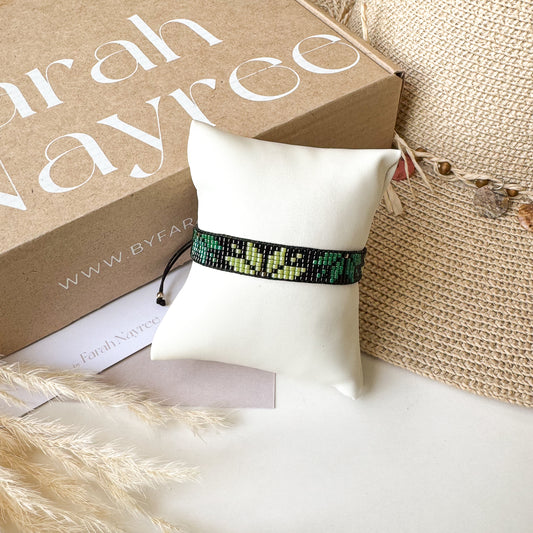 Ivy Black | Miyuki Bracelet