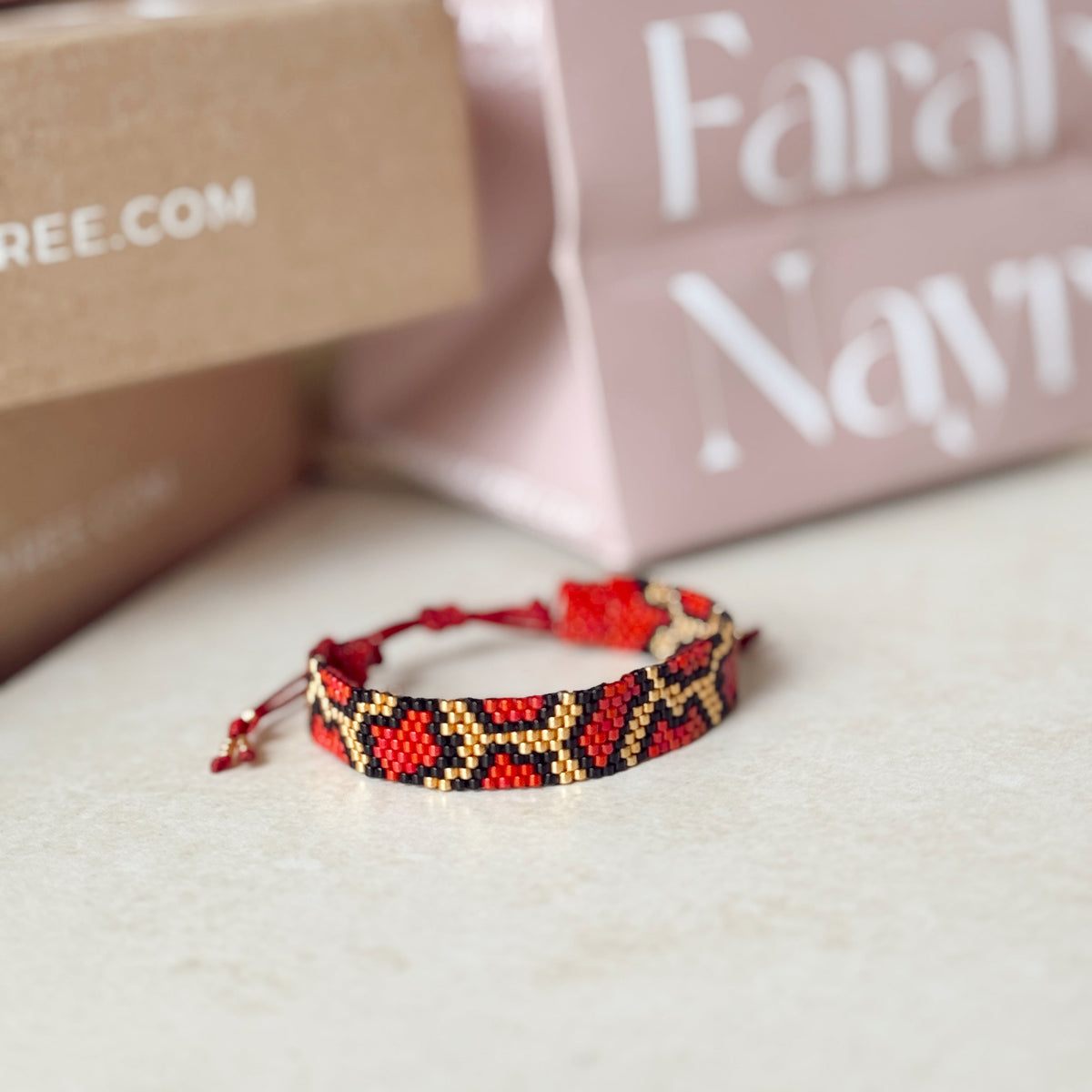 Animal Print Red | Miyuki