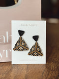 Aretes Lidia - Negro
