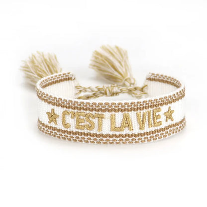 Brazalete C'est la vie